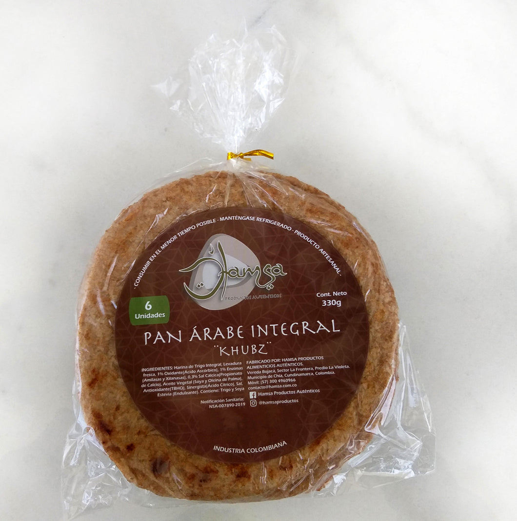 PAN ÁRABE INTEGRAL (300g)