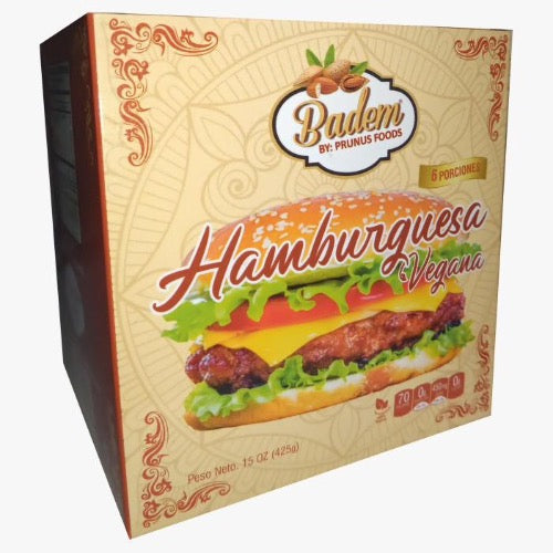 HAMBURGUESA VEGANA 5 PORCIONES (425g)